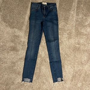 Free people skinny Jean size 25